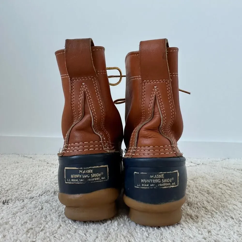 Vintage L.L. Bean Duck Boots Maine Hunting Shoe Size 6
